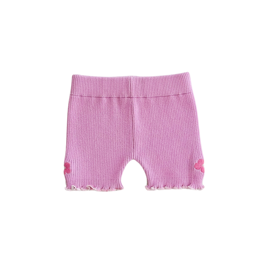 ZIGGY LOU BIKE SHORTS - LILA