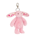 JELLYCAT BLUSHKIN BLOSSOM BUNNY BAG CHARM