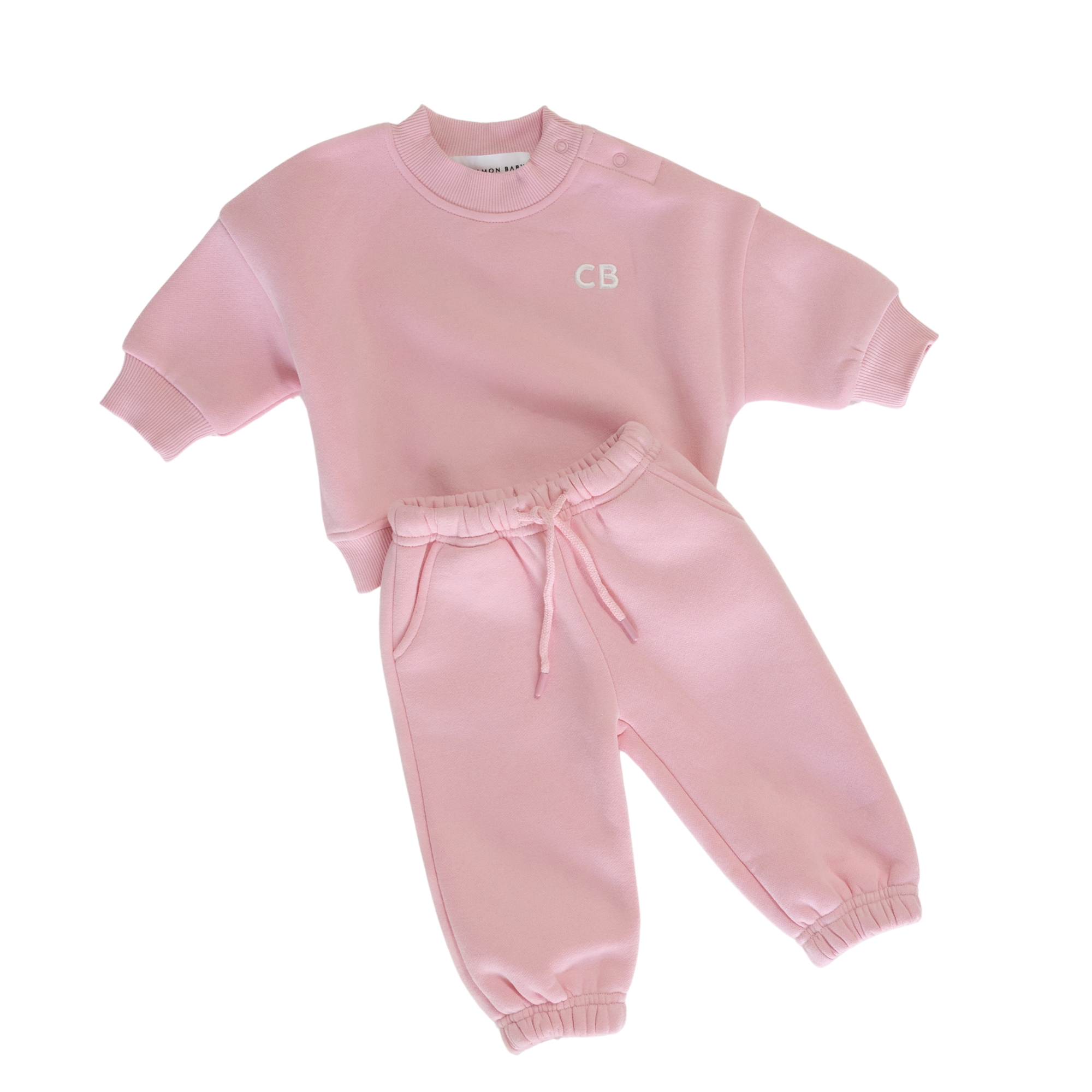 CINNAMON BABY LOGO SET - PINK