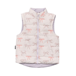 CRYWOLF REVERSIBLE ECO-VEST - BOWS