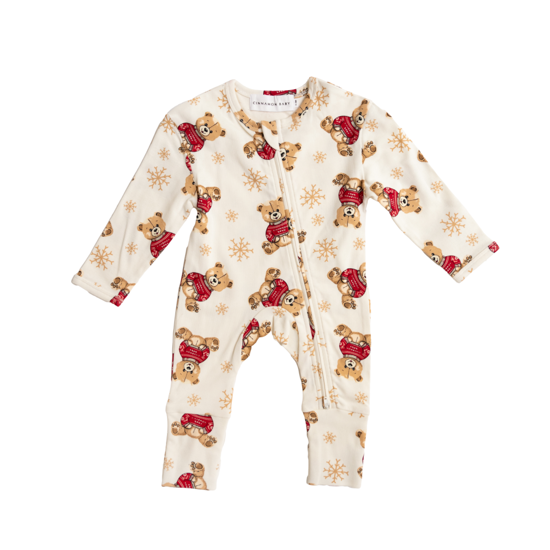 CINNAMON BABY TEDDY GROWSUIT
