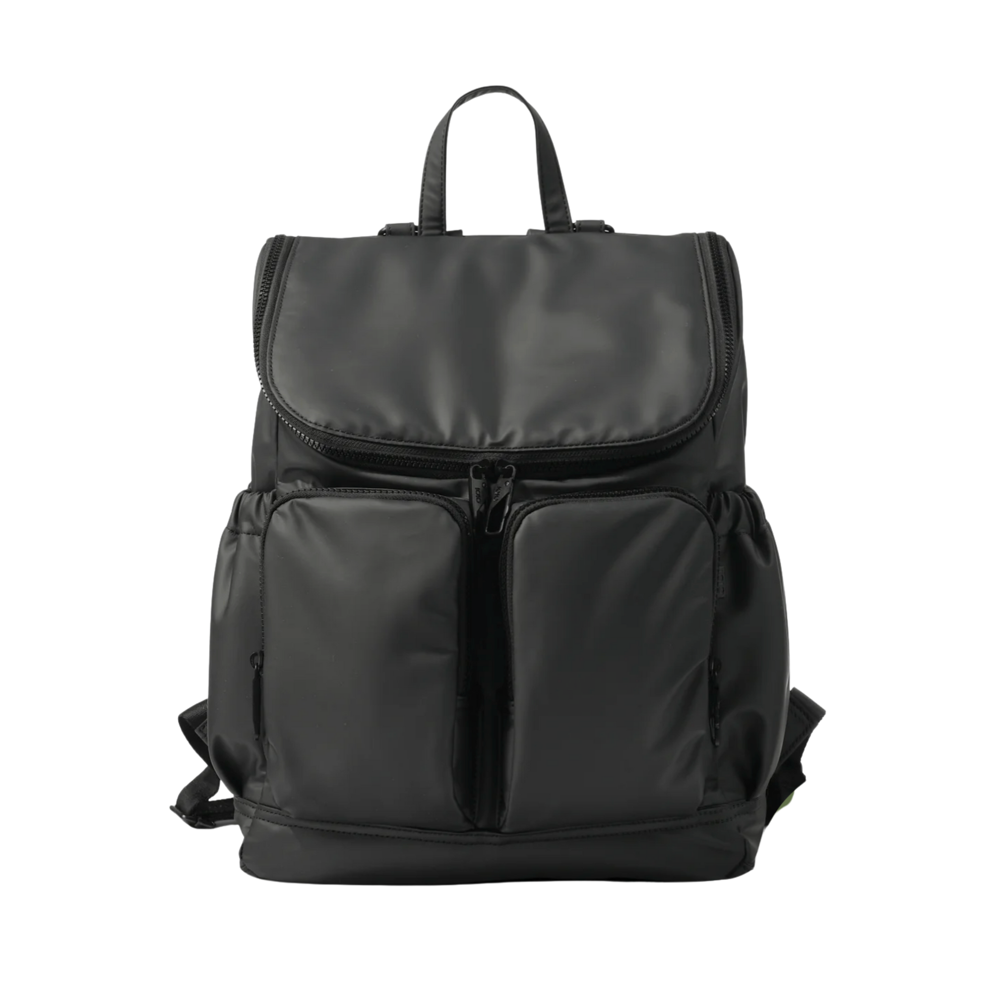 OIOI SIGNATURE NAPPY BACKPACK - BLACK WEATHERPROOF
