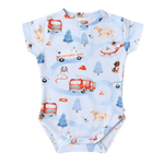 SNUGGLE HUNNY TO THE RESCUE SHORT SLEEVE BODYSUIT