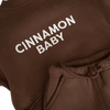 CINNAMON BABY LOGO SET - CHOCOLATE