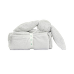 JELLYCAT BASHFUL SILVER BUNNY BLANKIE