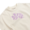 CINNAMON BABY BIG ISLAND T-SHIRT ROMPER - LILAC