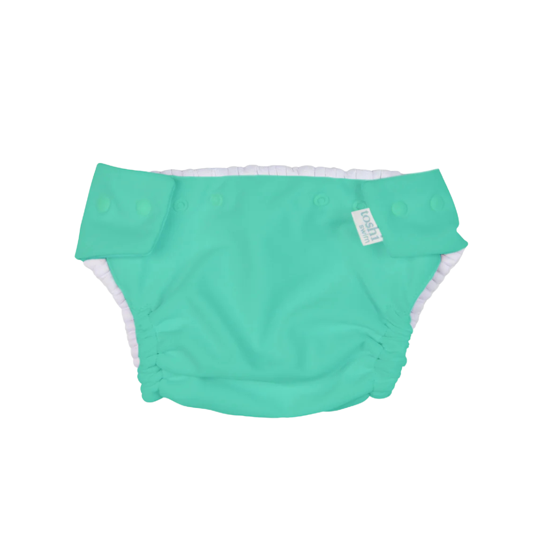 TOSHI SWIM NAPPY BEACHCOMBER SEAGRASS