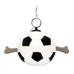JELLYCAT AMUSEABLES SPORTS FOOTBALL BAG CHARM