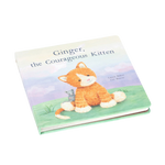 JELLYCAT GINGER, THE COURAGEOUS KITTEN BOOK