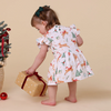 SNUGGLE HUNNY PRANCER & FRIENDS SHORT SLEEVE DRESS
