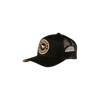 RINGERS WESTERN SIGNATURE BULL KIDS TRUCKER CAP - BLACK / GOLD