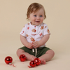 SNUGGLE HUNNY GINGERBREAD SHORT SLEEVE BODYSUIT
