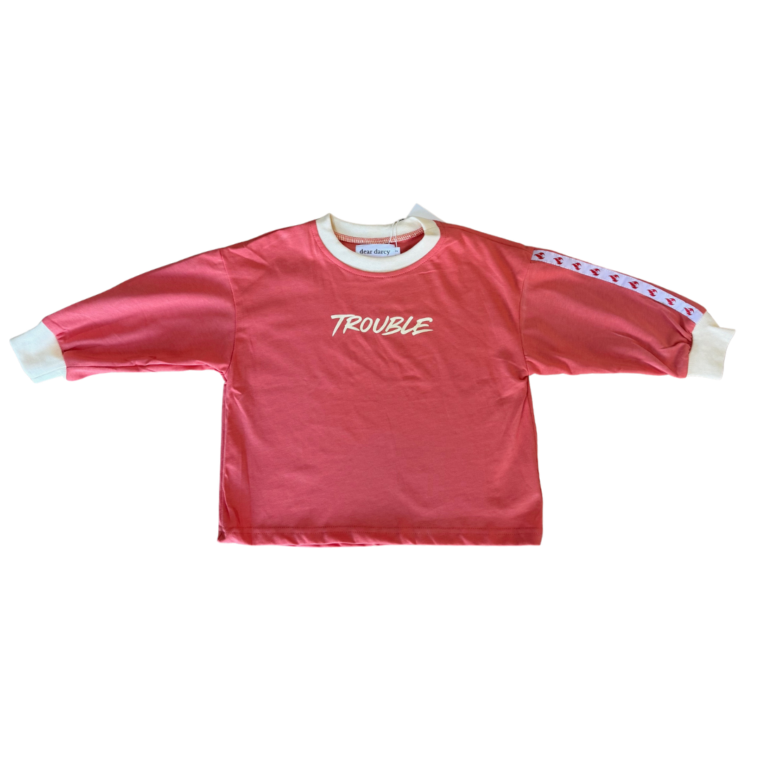 DEAR DARCY TROUBLE LONG SLEEVE - RED