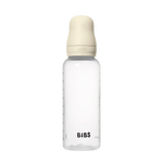 BIBS BABY BOTTLE BPA FREE PLASTIC LATEX - IVORY