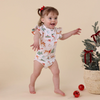 SNUGGLE HUNNY PRANCER & FRIENDS SHORT SLEEVE BODYSUIT WITH FRILL