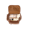 OIOI SIGNATURE MINI BACKPACK - CHESTNUT