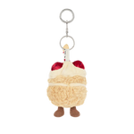 JELLYCAT AMUSEABLES BIRTHDAY CAKE BAG CHARM
