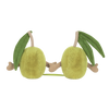 JELLYCAT AMUSEABLES PAIR OF OLIVES