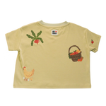 BY GEE LOCALLY GROWN OVERSIZED BOXY TEE - PISTACHIO