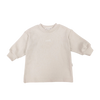 SOLL RIBBED LONG SLEEVE - BEIGE