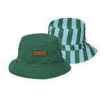 CRYWOLF REVERSIBLE BUCKET HAT - DECK STRIPE