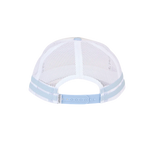 RINGERS WESTERN STARDUST KIDS FOAM TRUCKER CAP - WHITE / LIGHT BLUE