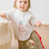 POSS & SOSS HEART FLARES IN LEOPARD