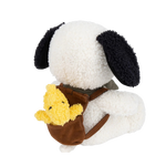 SNOOPY WITH WOODSTOCK IN BACKPACK