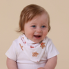 SNUGGLE HUNNY GINGERBREAD DRIBBLE BIB