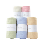 TOSHI ORGANIC BLANKET SNOWY PEARL