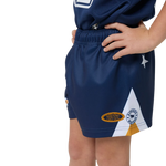 RINGERS WESTERN SINCE 2012 UNISEX KIDS FOOTY SHORT - COLLEGE NAVY