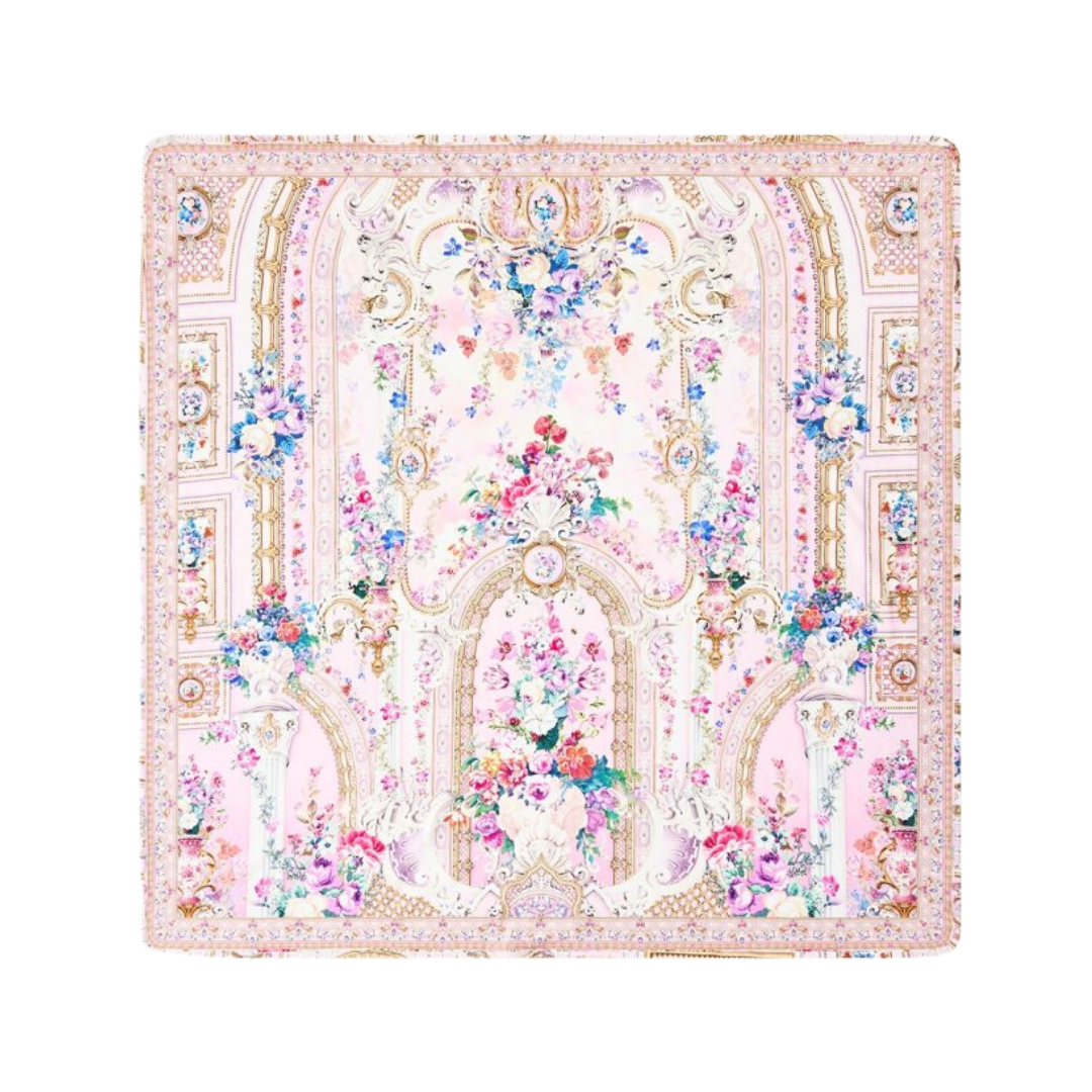 CAMILLA BABIES SQUARE BLANKET - PALATIAL PASTELS
