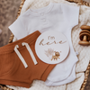SNUGGLE HUNNY REVERSIBLE MILESTONE CARDS - LION & SUNRISE