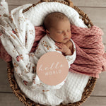 SNUGGLE HUNNY BUTTERFLY MUSLIN WRAP