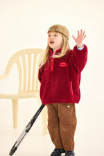 BOWI SPORTS SHERPA JACKET - BURGUNDY