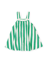 GOLDIE + ACE HAPPY STRIPE A-LINE DRESS