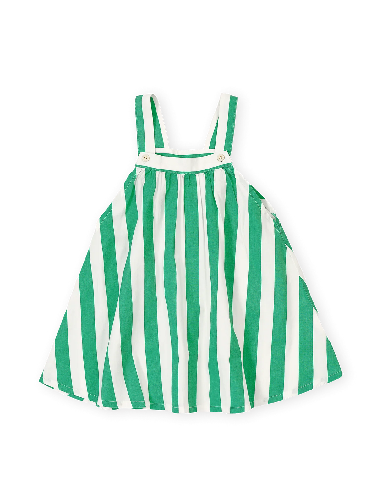 GOLDIE + ACE HAPPY STRIPE A-LINE DRESS