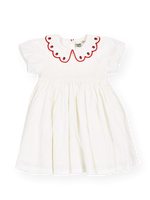 GOLDIE + ACE SWEET STRAWBERRY FLO SMOCKED DRESS