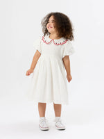 GOLDIE + ACE SWEET STRAWBERRY FLO SMOCKED DRESS