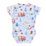 SNUGGLE HUNNY TO THE RESCUE SHORT SLEEVE BODYSUIT