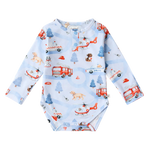 SNUGGLE HUNNY TO THE RESCUE LONG SLEEVE BODYSUIT