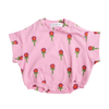 CINNAMON BABY X ARLO FLOWER T-SHIRT ROMPER