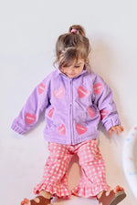 DEAR DARCY AFFIRMATION JACKET - LILAC