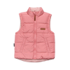 CRYWOLF REVERSIBLE ECO-VEST ROSE GINGHAM