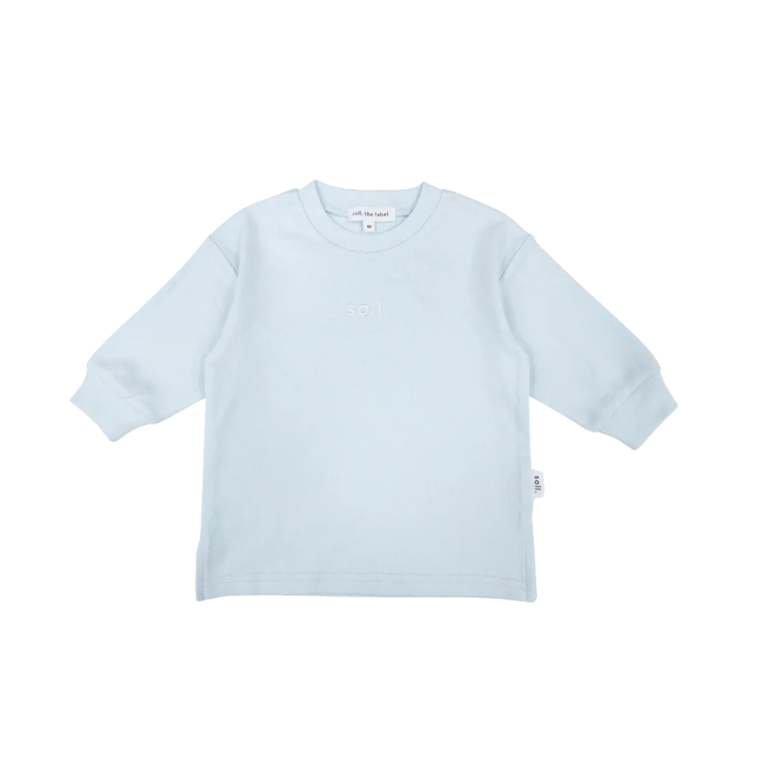 SOLL COTTON LONG SLEEVE - BLUE