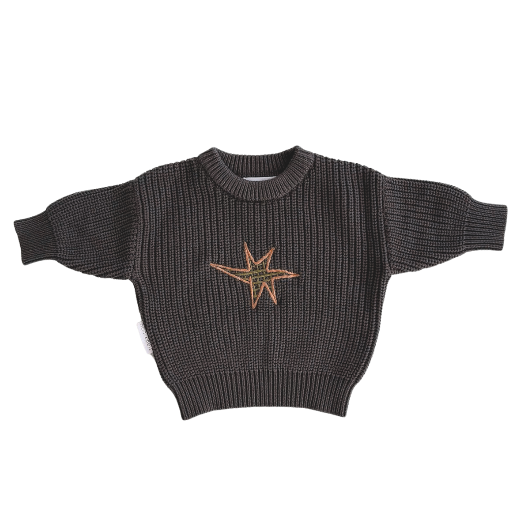 ZIGGY LOU JUMPER - CHARCOAL