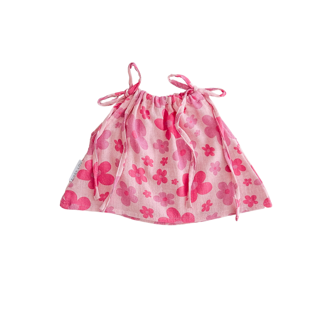 ZIGGY LOU TIE SINGLET - CORA