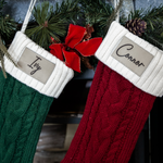 PERSONALISED CHRISTMAS STOCKING - GREEN