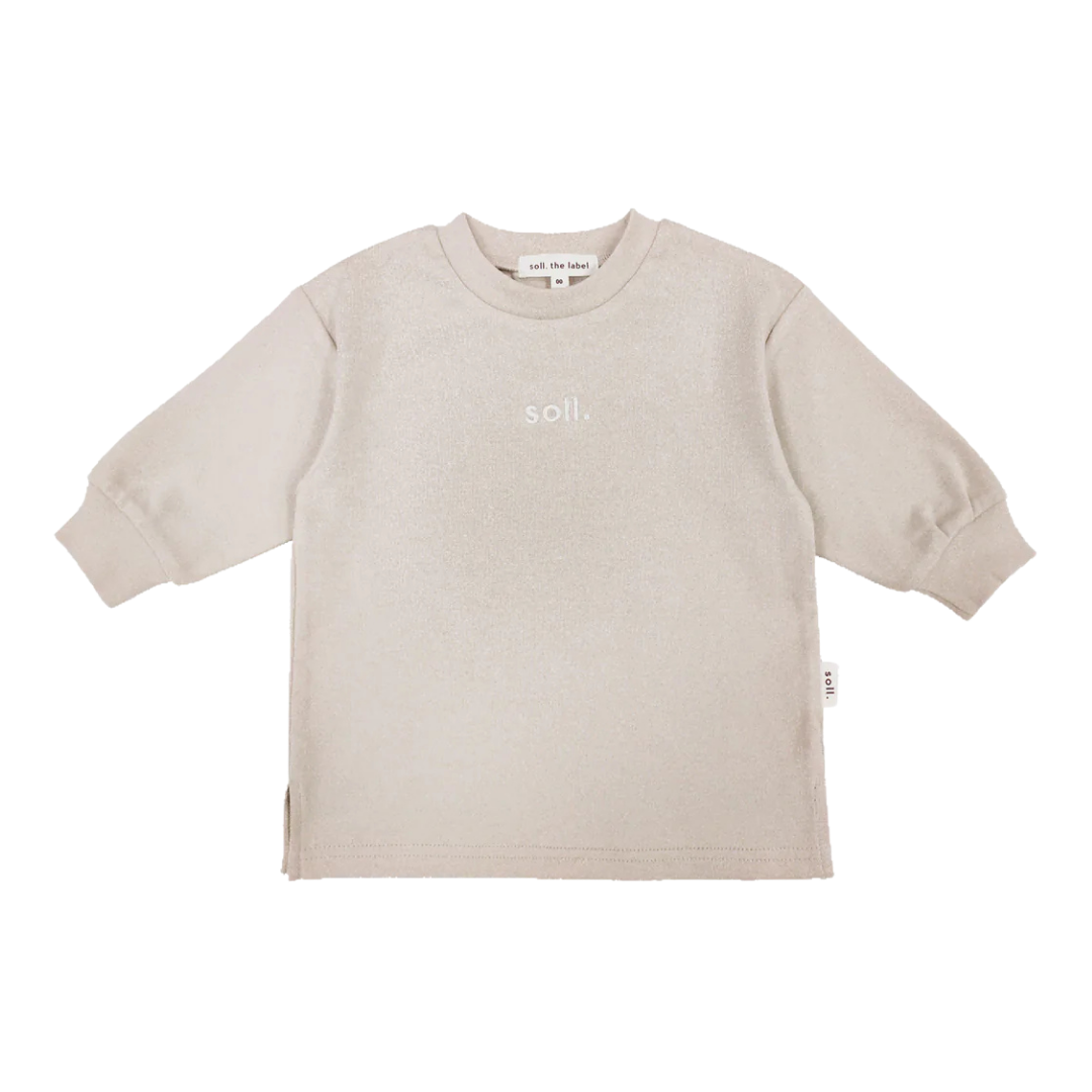 SOLL COTTON LONG SLEEVE - BEIGE