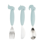 DONE BY DEER EASY-GRIP CUTLERY SET DEER FRIENDS